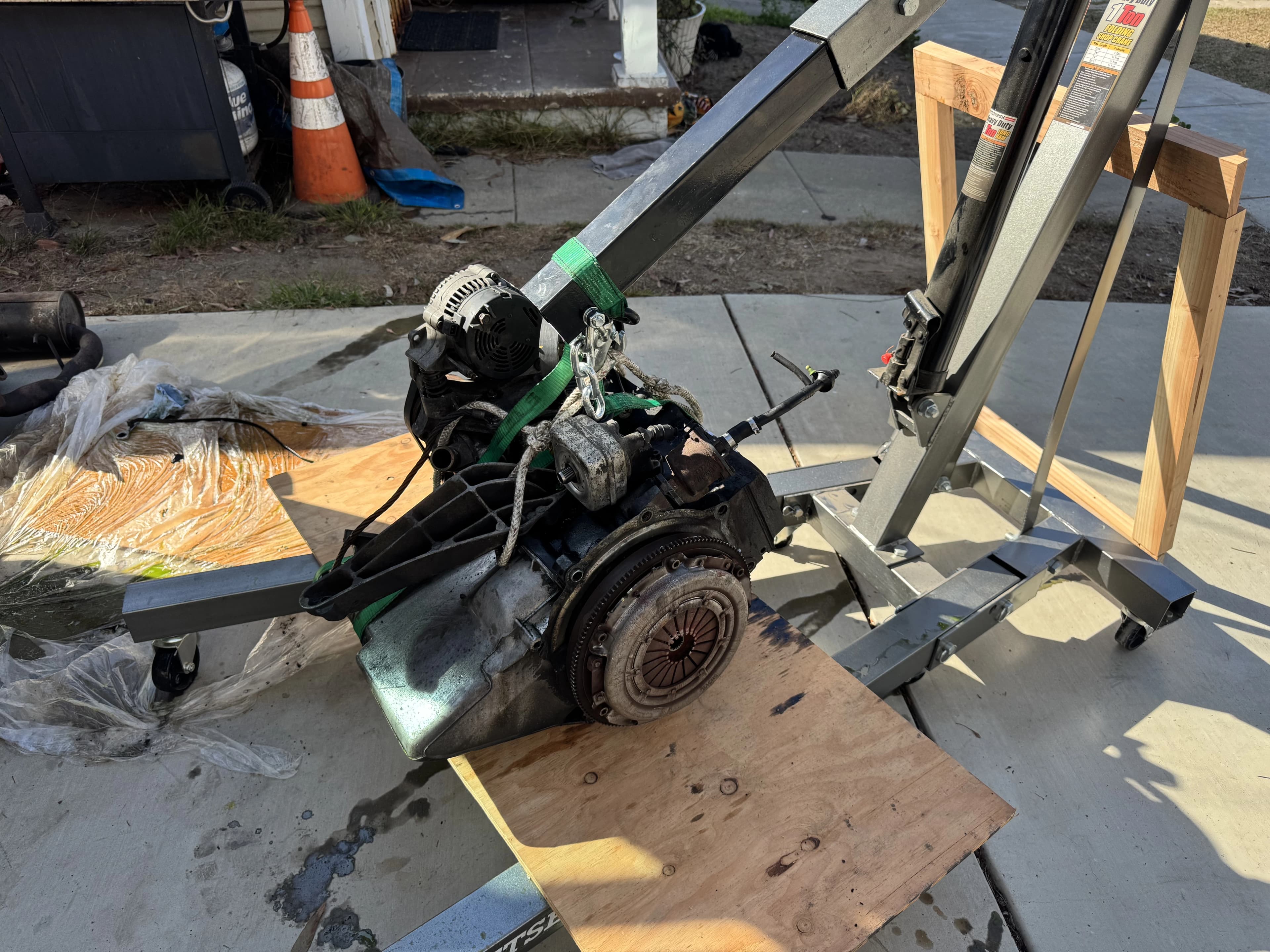 Pulling The Motor